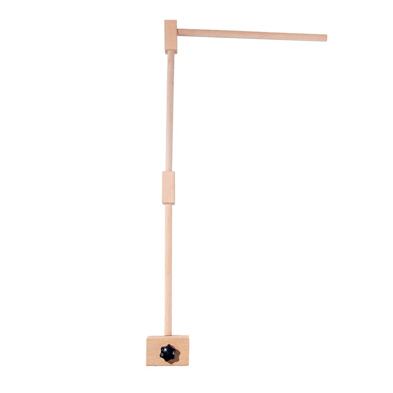 Baby Wooden Crib Mobile Music Bell Hanging Toy