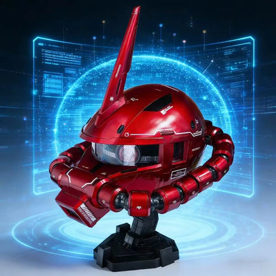 Red Comet  Zaku Wearable Helmet Cosplay Prop Replica