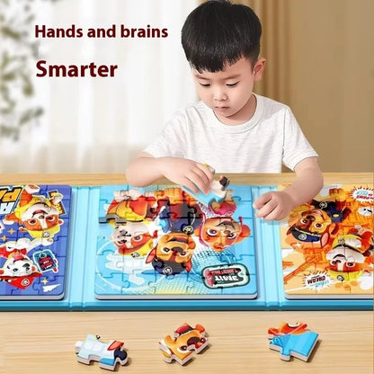 Paw Patrol Magnetic Puzzle Educational Kids Toy