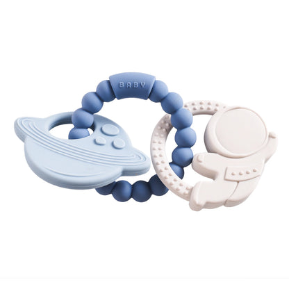 Silicone Planet Teether Ring Baby Sensory Toy