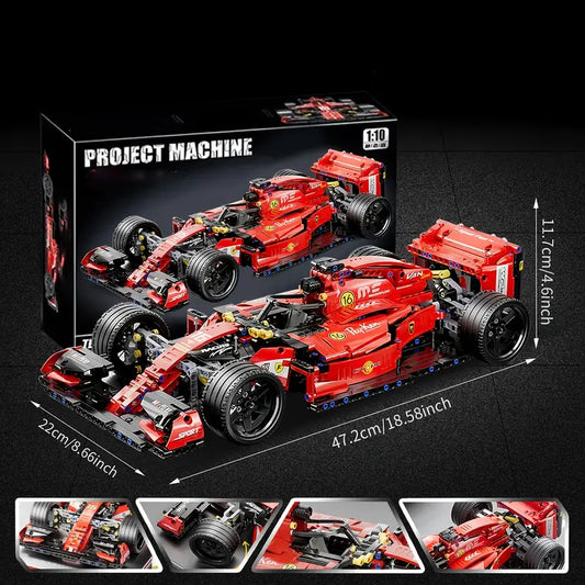 RC Race Car Building Blocks Collectible Toy Set