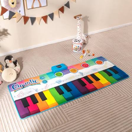 Piano Mat for Kids Kids Toddlers Floor Keyboard Dance Mat